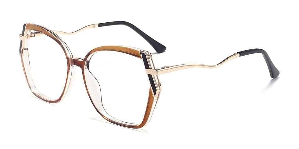 Meral brown   TR90  Eyeglasses