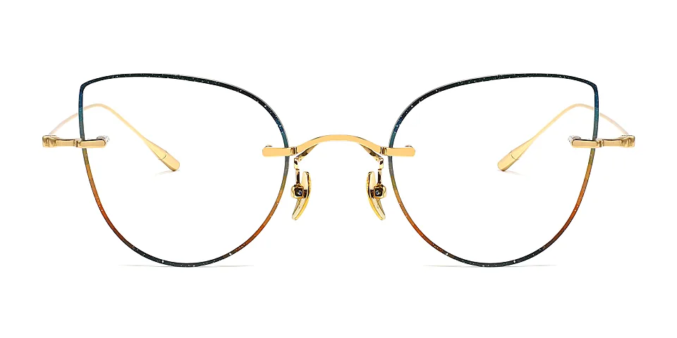 Tessa gold   Titanium  Eyeglasses