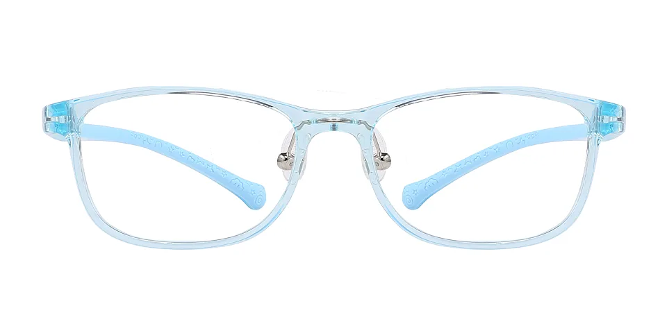 Jay blue   Plastic  Eyeglasses