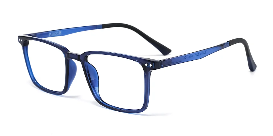 David blue   Plastic  Eyeglasses