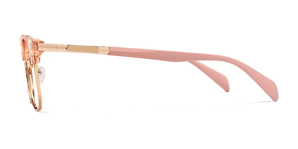 Caitin pink   Metal  Eyeglasses