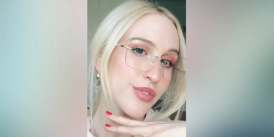 Sparkle rose gold   Metal  Eyeglasses