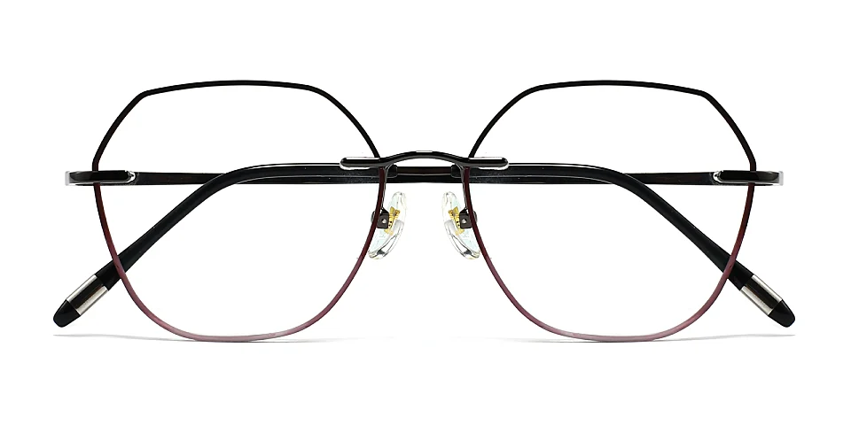 Ennis purple floral   Metal  Eyeglasses