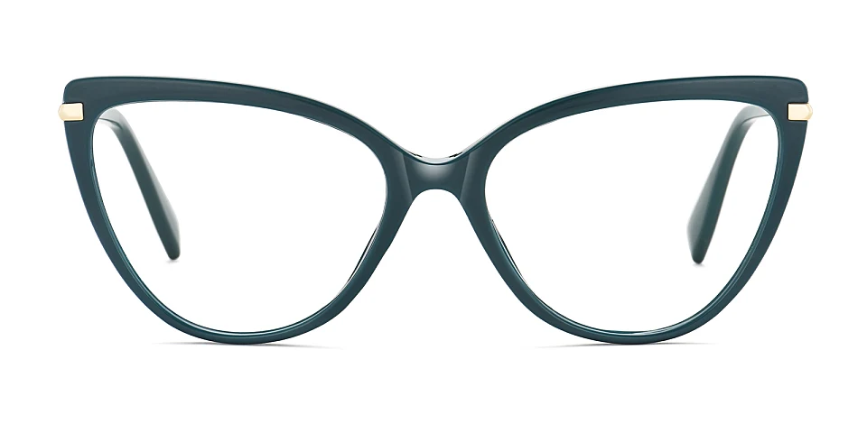 Skyla green   Plastic  Eyeglasses