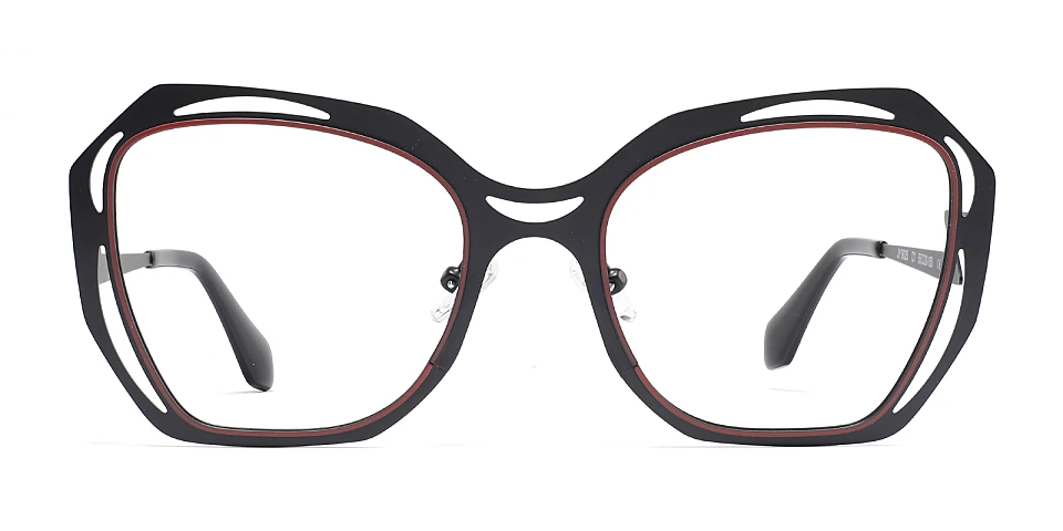 Emilee black brown   Metal  Eyeglasses