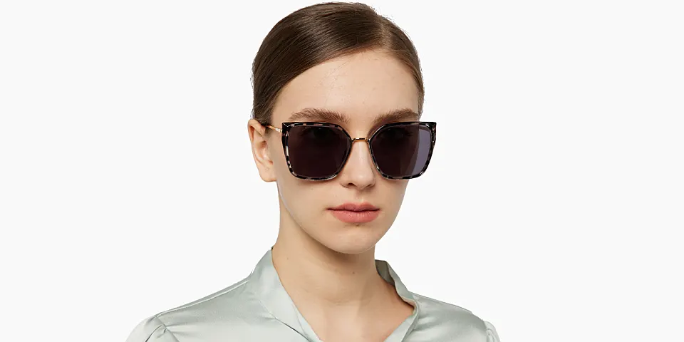 Bozi black tortoise   Plastic  Sunglasses