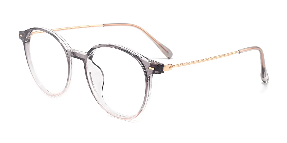 Jett grey pink   Plastic  Eyeglasses