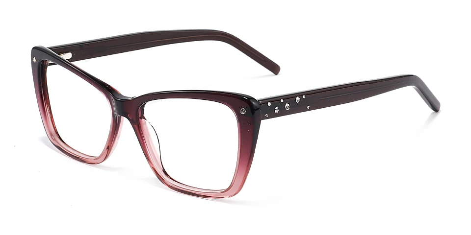 Belle gradient purple   Acetate  Eyeglasses