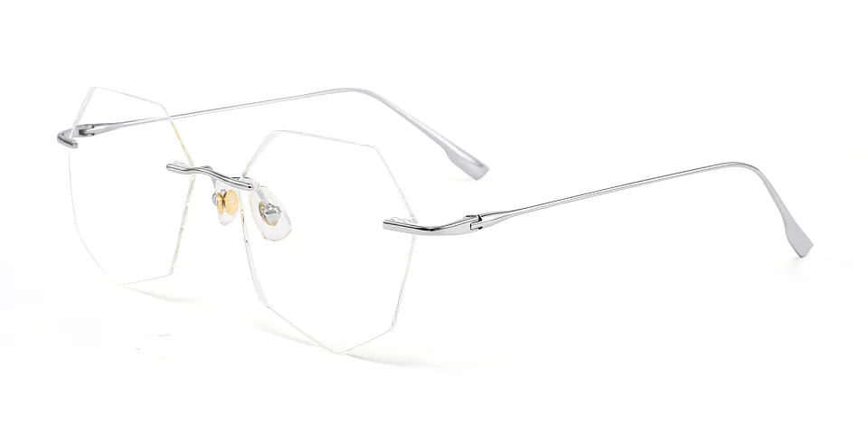 Rico silver   Titanium  Eyeglasses