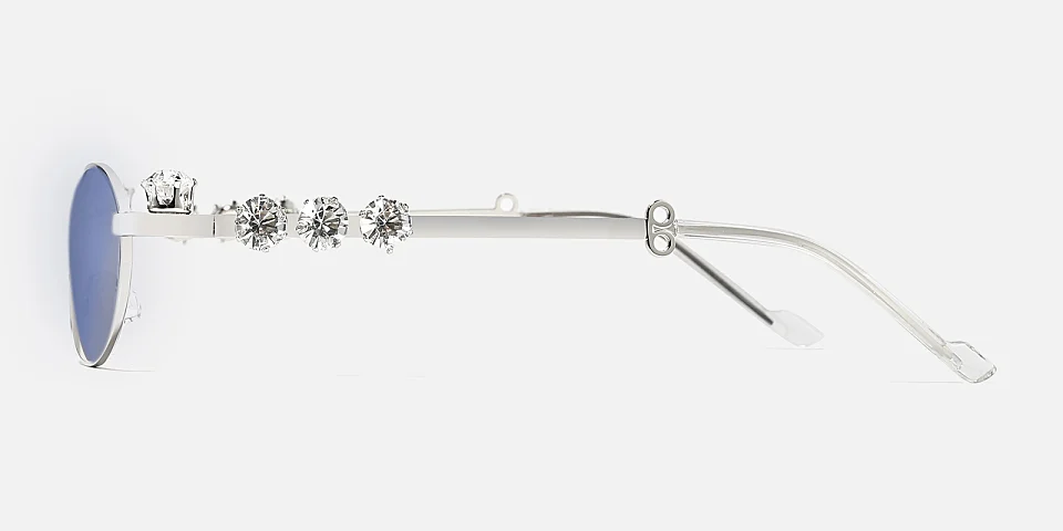 Maisie blue   Metal  Sunglasses