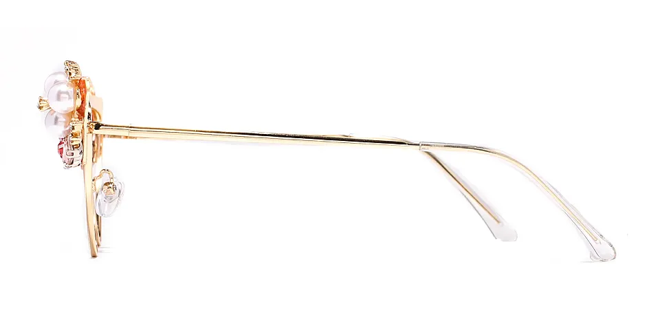 Shaye pink gold   Metal  Eyeglasses