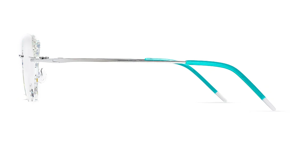 Livia silver   Titanium  Eyeglasses