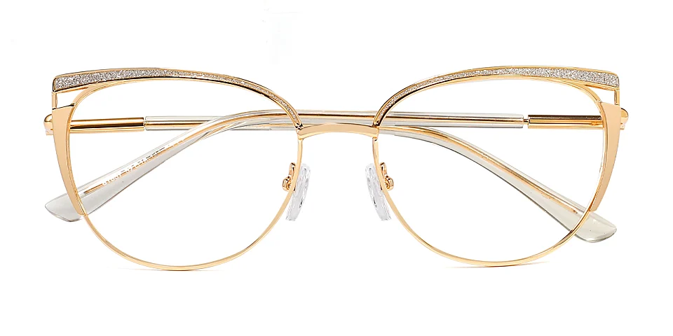 Jaelynn gold   Metal  Eyeglasses