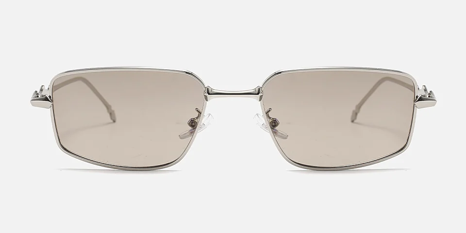 Corallium silver   Metal  Sunglasses