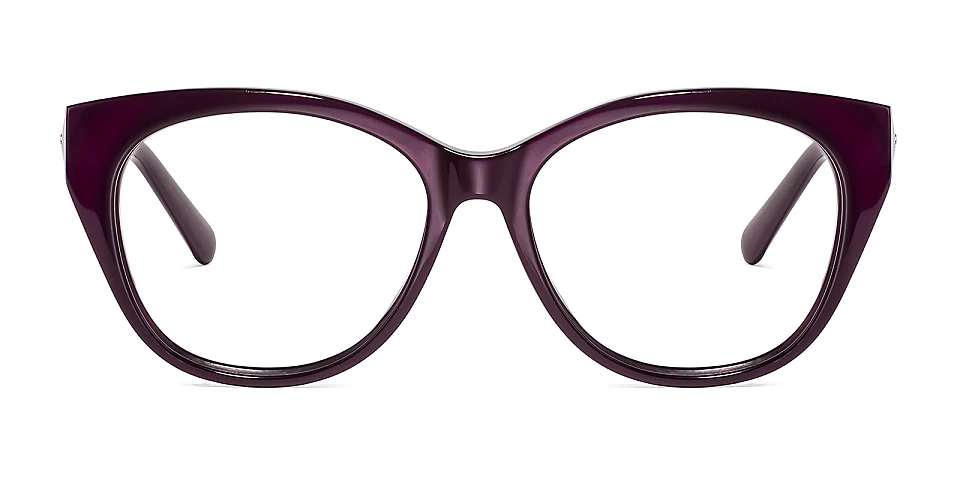 Anahi burgundy   Acetate  Eyeglasses