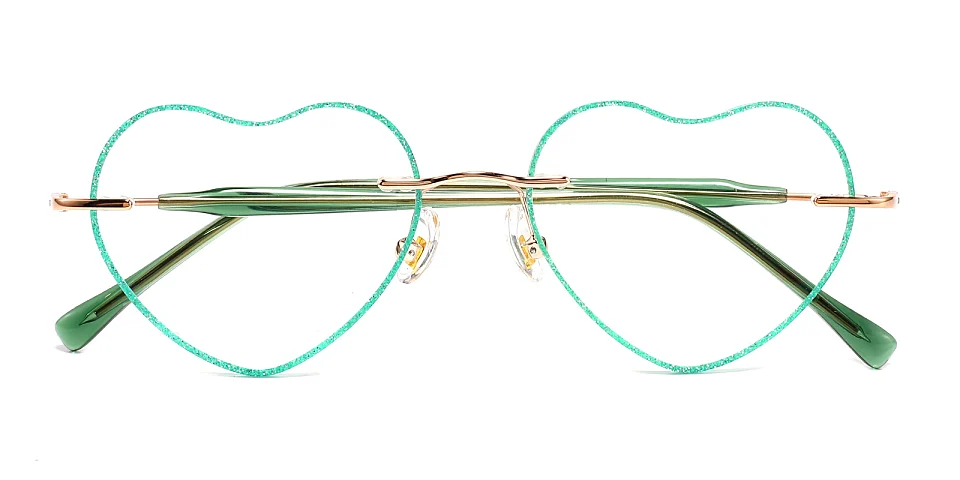 Veylana green   Metal  Eyeglasses