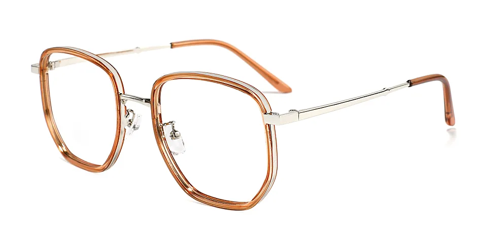 Clady orange   Plastic  Eyeglasses