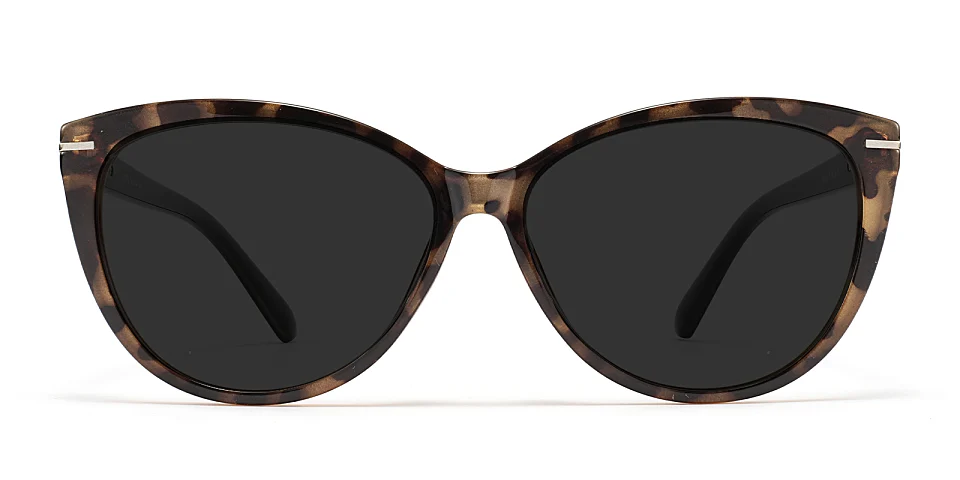 Xenia brown tortoise   TR90  Sunglasses