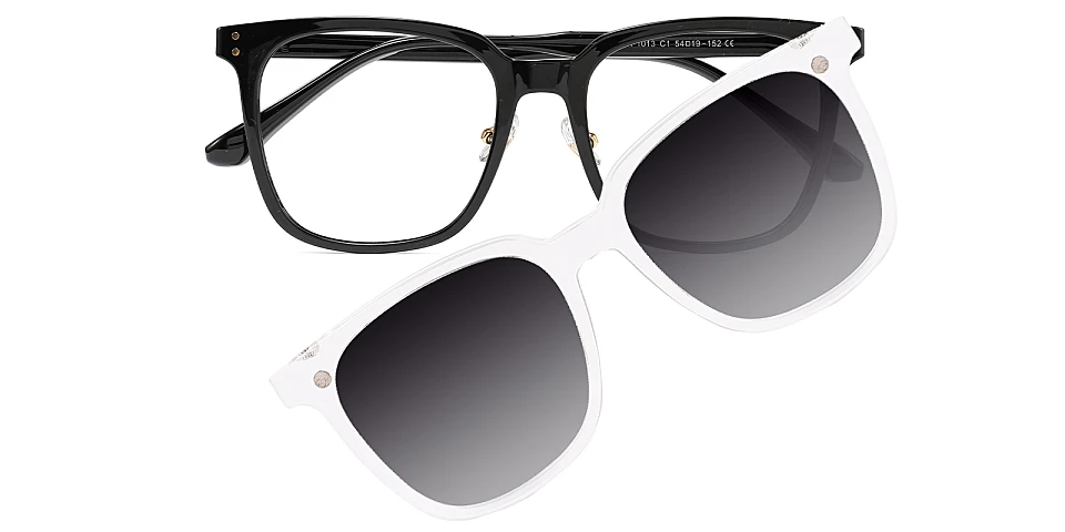 Fidelia black   Plastic  Eyeglasses