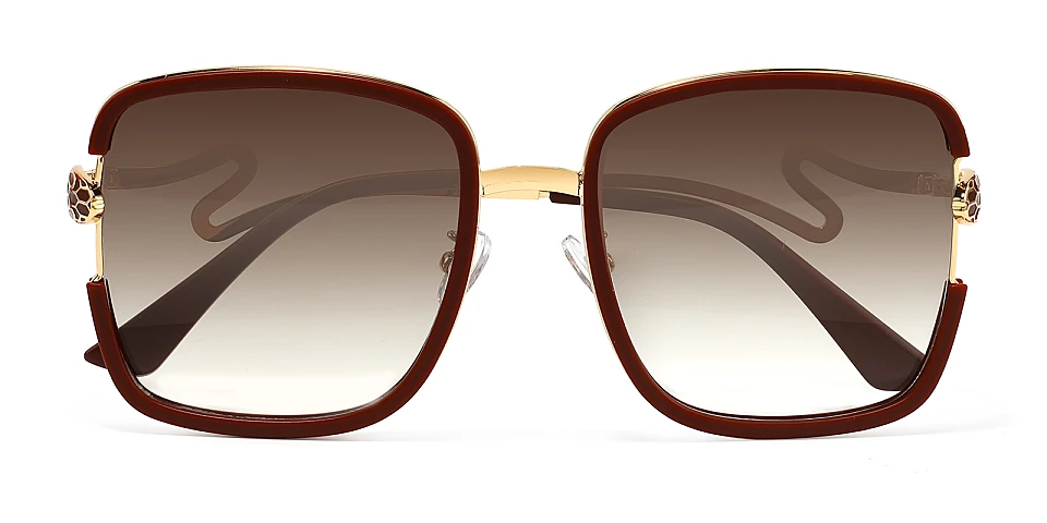 Saoirse burgundy   Plastic  Sunglasses
