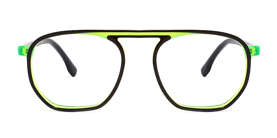 Hart black green   Acetate  Eyeglasses