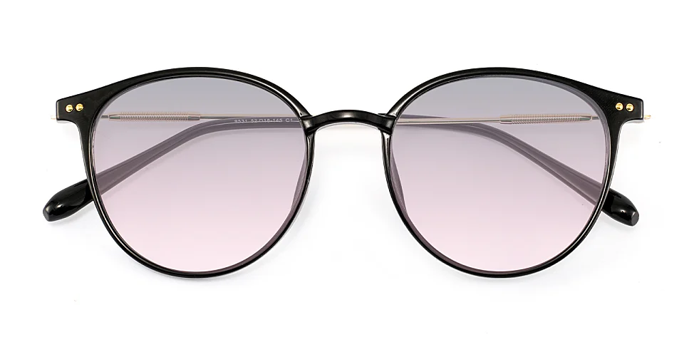 Leona black   Plastic  Sunglasses