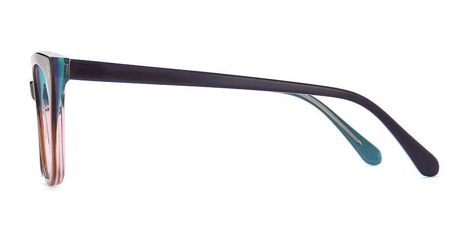 Honor purple brown   Acetate  Eyeglasses