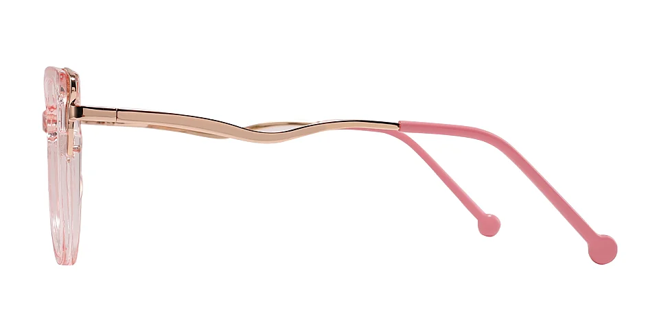Trista clear pink   TR90  Eyeglasses