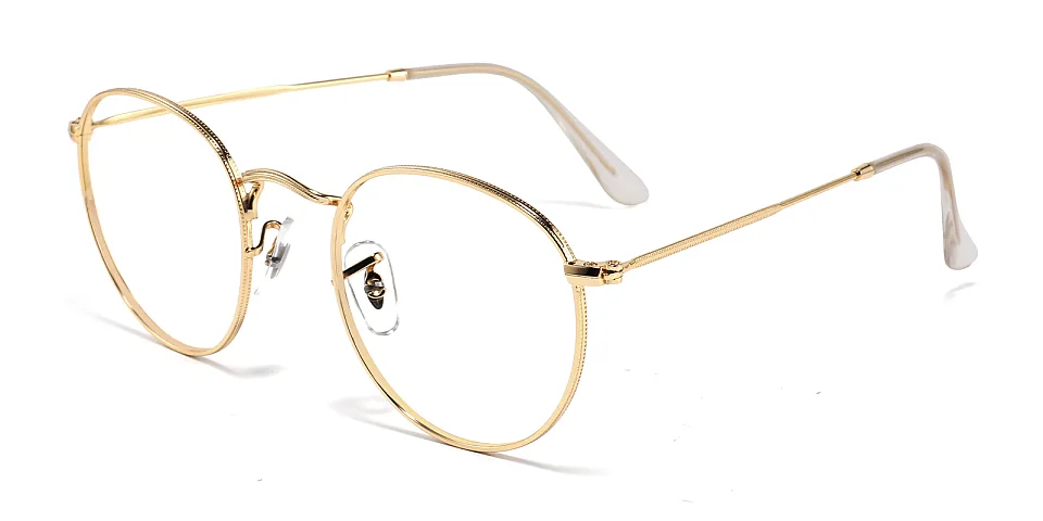 Joslyn gold   Metal  Eyeglasses