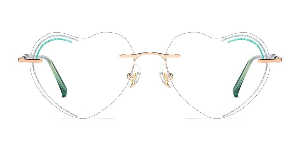 Bridget green   Metal  Eyeglasses