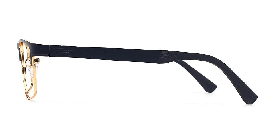 Forge black gold   Metal  Eyeglasses