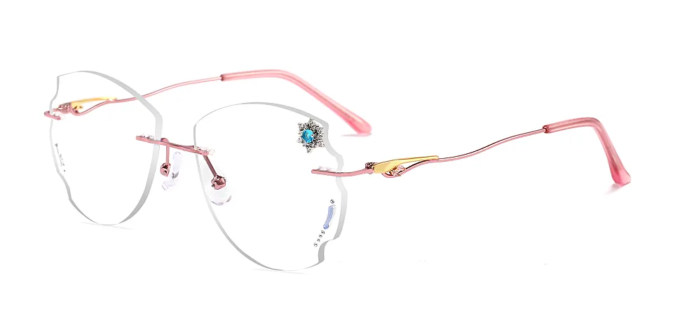 Oakley shiny purple   Metal  Eyeglasses