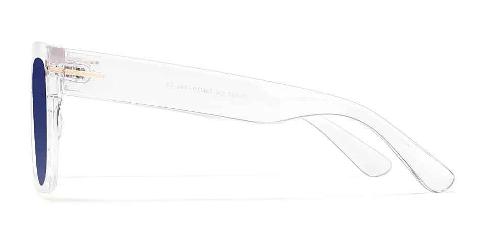 Fang clear   Plastic  Sunglasses