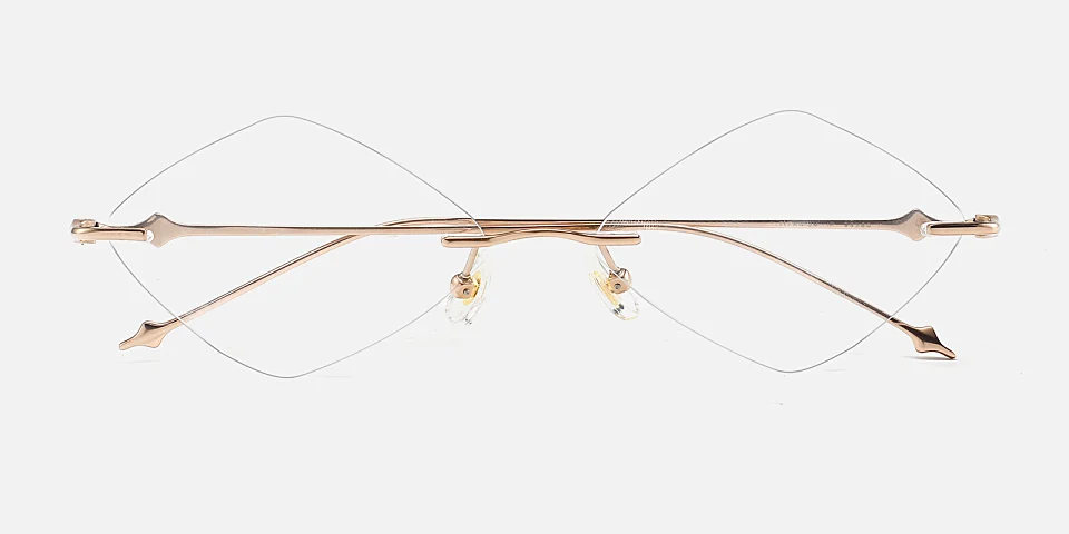 Carys rose gold   Titanium  Eyeglasses