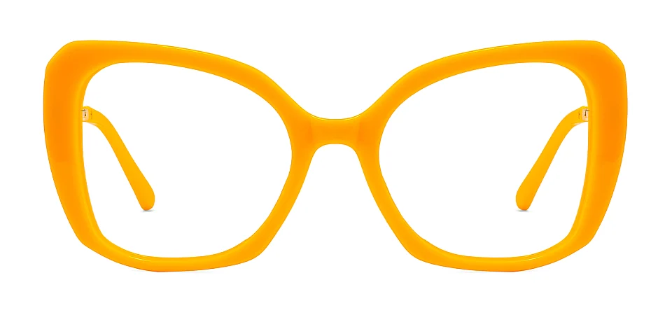 Cryder orange   Plastic  Eyeglasses