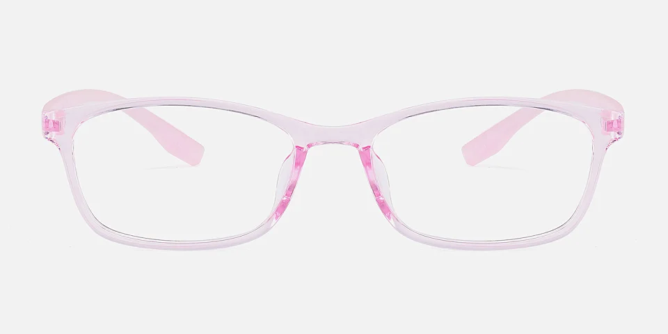Fiona pink   Plastic  Eyeglasses