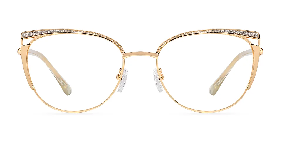 Jaelynn gold   Metal  Eyeglasses