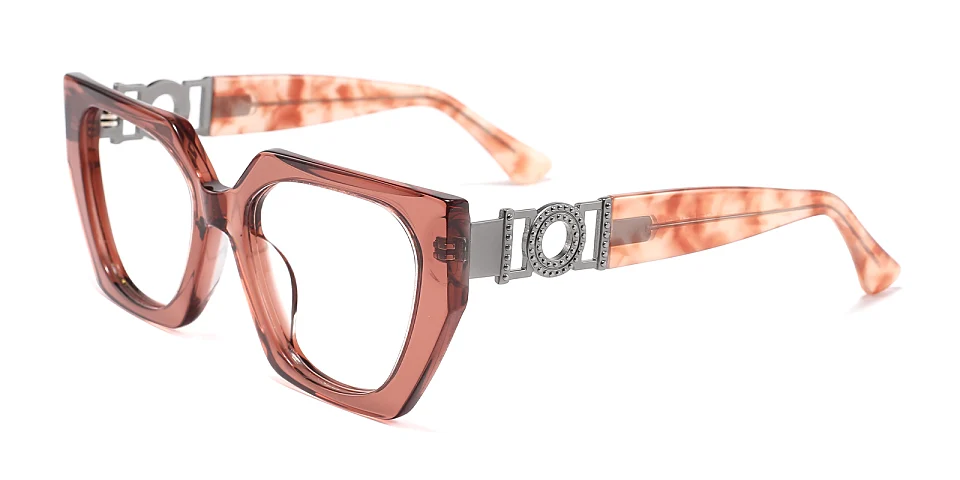 Wyke brown   Acetate  Eyeglasses