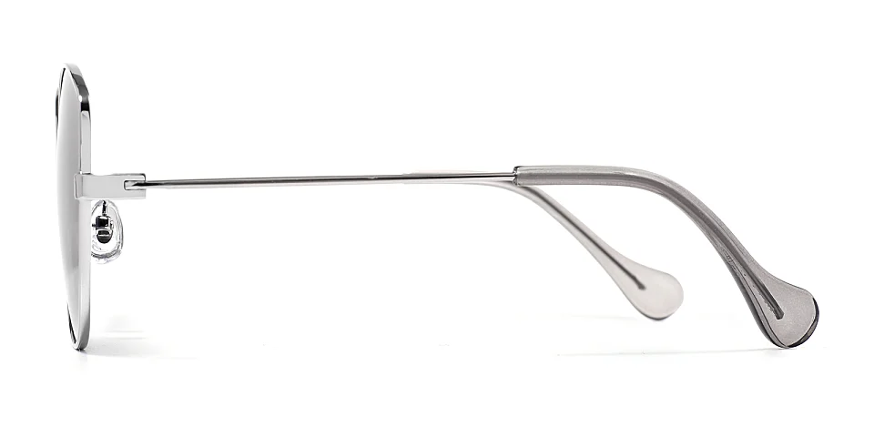 Joey silver grey   Metal  Sunglasses