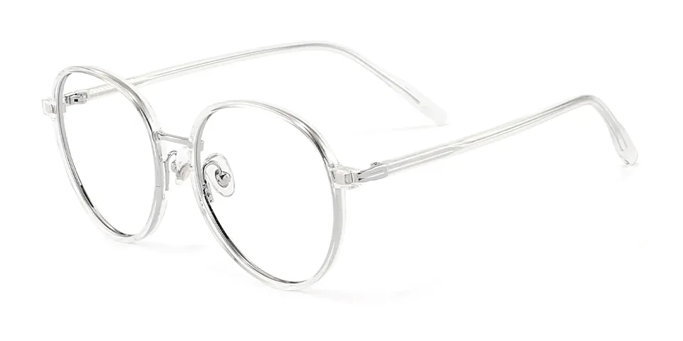 Kyra clear silver   Plastic  Eyeglasses