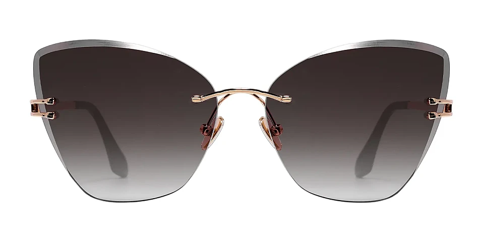 Alia gold   Metal  Sunglasses