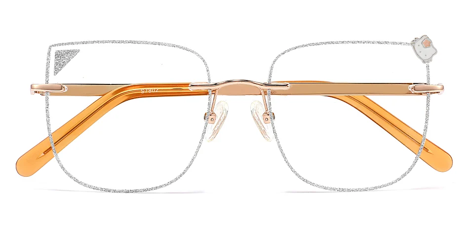 Duffy silver   Metal  Eyeglasses