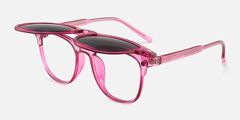 Deysi clear purple   Plastic  Eyeglasses