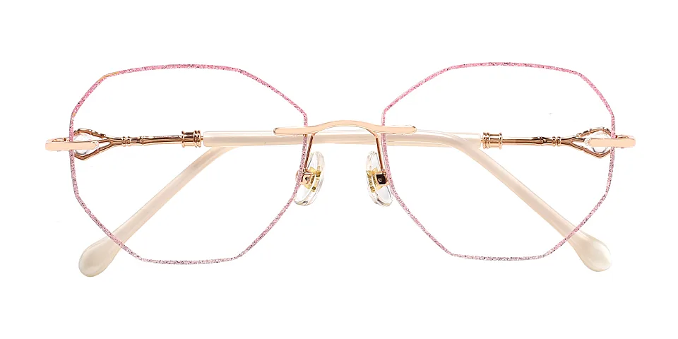 Selene gradient pink   Metal  Eyeglasses