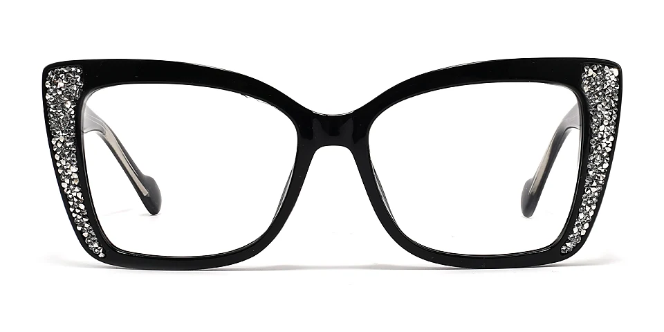 Tolek black   Plastic  Eyeglasses