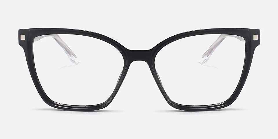 Nadia black   Plastic  Eyeglasses