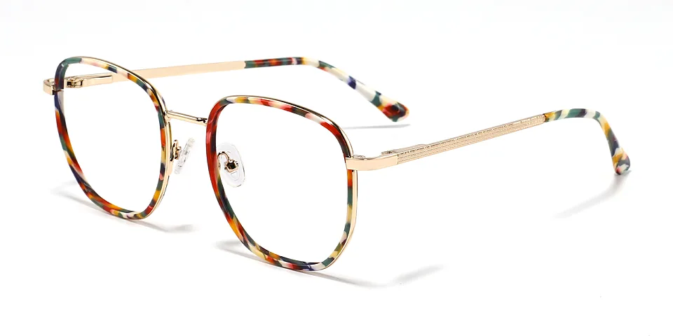 Lillian floral   Metal  Eyeglasses