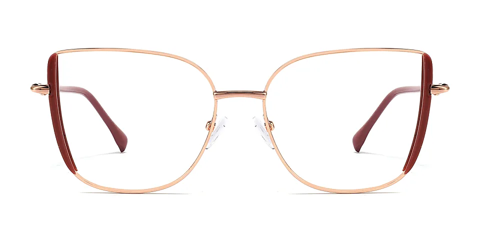 Skylar purple   Metal  Eyeglasses