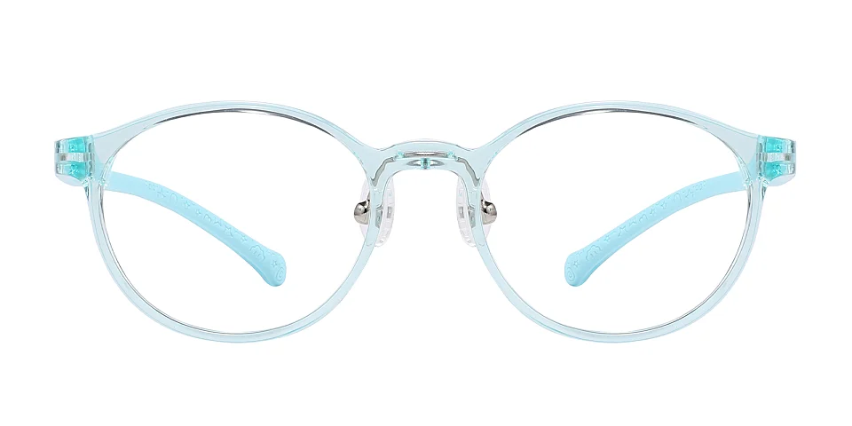 Dayan clear blue   Plastic  Eyeglasses