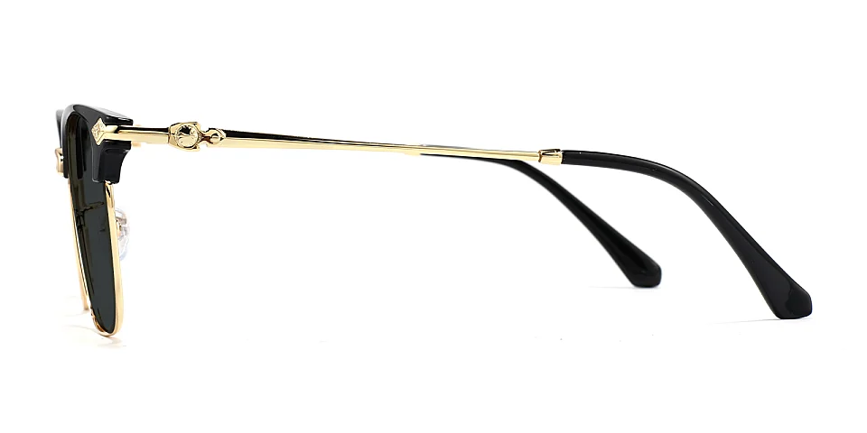 Emeka black gold   Metal  Sunglasses